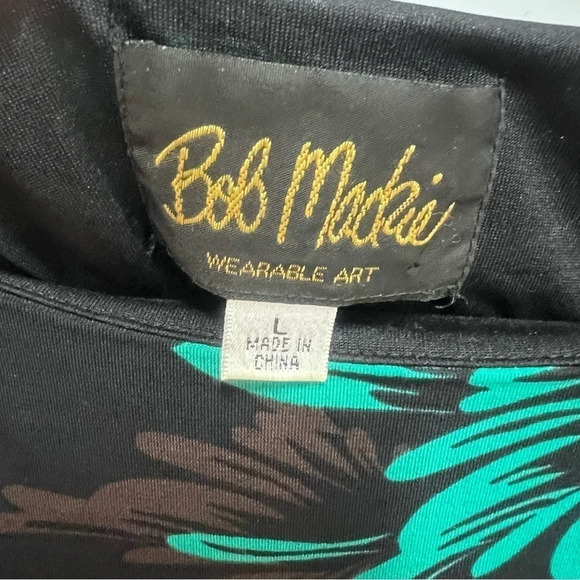Vintage Bob Mackie lined shift dress size Large - Picture 4 of 4